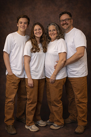 AI-Combined Family Photo